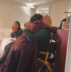 Rosaline Elbay Instagram - Had the best time with @olivialevine19 and @ear360 and @stillceej and this trench-coat, and now we’re going to @tribeca