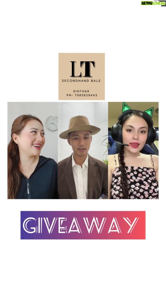 Rosangpuii Ralte Instagram - Giveaway ✨ Giveaway ✨ Rules 👇🏻 1. @lt_secondhand_bale 👈🏻 page hi follow ngei2 tur ani. 2. I thiante ( @lt_secondhand_bale page follow sa nilo) comments ah Pa3 aia tlemlo mention tur. 3. He video hi story la @lt_secondhand_bale i mention dawn nia. (24hours tal story tur ani a.Tin, Private account chu in story kan hmu theilo) * Fair takin kan ti dawn a,rules follow kim te chauh pawm an ni ang. Tin, Fake account (dp pawh neilo leh thlalak panngai pawh post lo chu pawm ani lo bawk ang.)