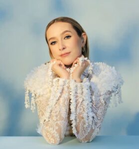 Rose Ayling-Ellis Instagram - I cannot get over this photo 🤩 I feel like I live a double life cos only if you could see me right now, hot and sweaty on the tube, wearing a t-shirt that slightly needs a wash but can get away. If only I could look this glamorous every day 😂 📸: Kristian Varaksina