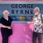 Rose McIver Instagram - Modeling career absolutely taking off for mum and dad here in LA. All proud as punch of @george_byrne and his stunning pop up show 💖
