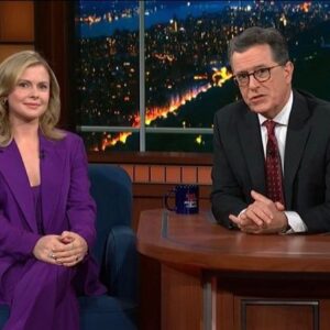 Rose McIver Instagram - Swipe for mood. @colbertlateshow 💝