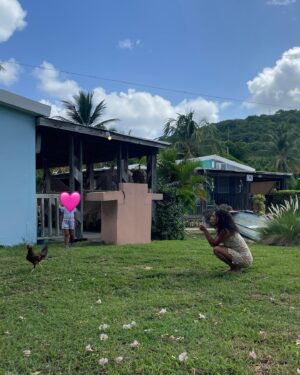 Rose Williams Instagram - The sound of coquís the taste of mofongo on sacred land in sweet waters. I 🫶🇵🇷
