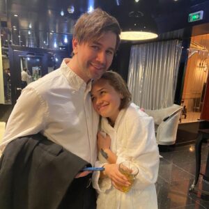 Rose Williams Instagram - only pictures I got the other weekend with my forever 📺 family🥹 slide 2 for Megan’s hair ♥️