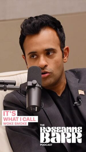 Roseanne Barr Instagram - The most important 60 seconds in my podcast history. @vivekgramaswamy
