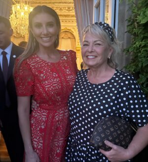 Roseanne Barr Instagram - What an honor it was to be with the rightful president in his home. For him to call me out again was truly a special memory I will never forget. 🇺🇸
