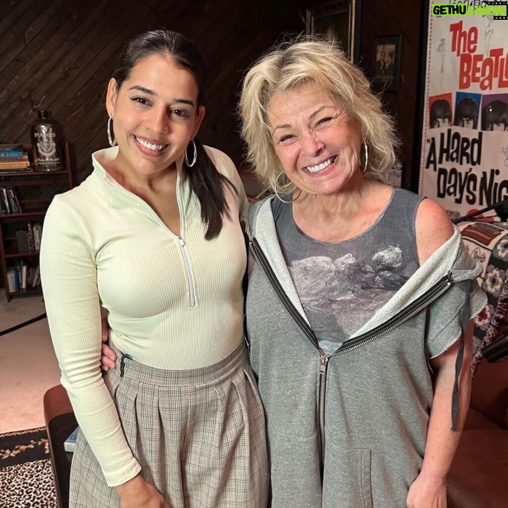 Roseanne Barr Instagram - Comedienne @kimcongdon stops by my house to talk about women in comedy, fighting woke culture and how all male comics are mentally ill degenerates.  We also iron out the details for getting one of my fertilized and frozen eggs implanted into Kim’s uterus.