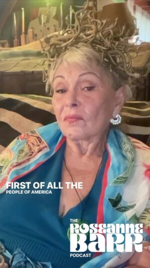 Roseanne Barr Instagram - Brilliant conversation with @themelkshow who FINALLY names just who is in charge of all of our destruction.