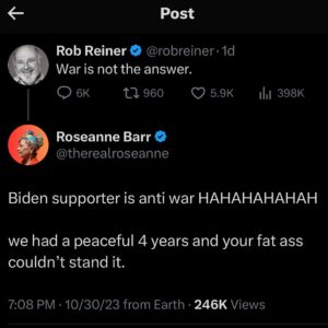 Roseanne Barr Instagram - The only good thing about the end of the world are the “I told you soes”