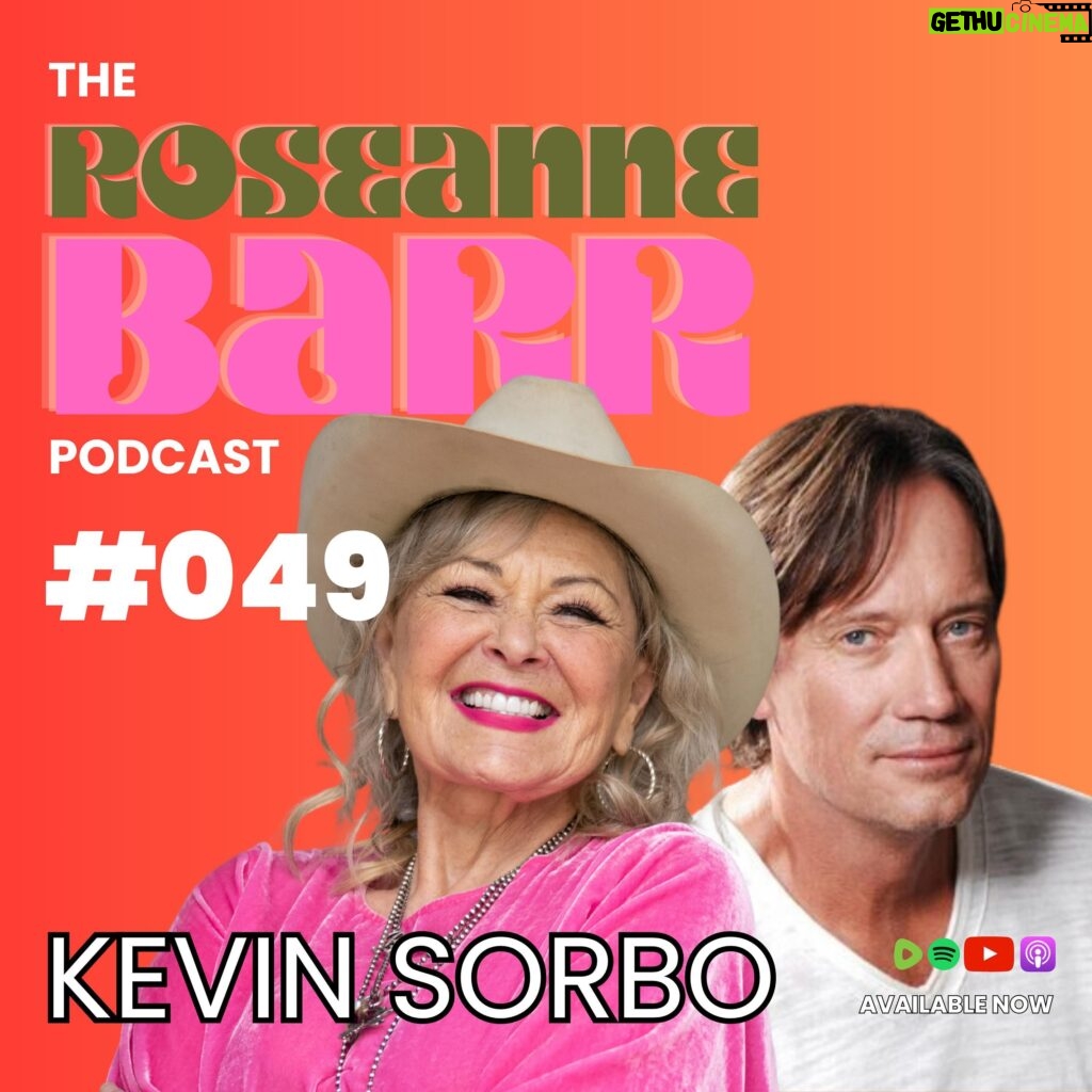 Roseanne Barr Instagram - Actor and filmmaker (and legendary tweeter) @ksorbo joins the podcast this week to discuss the general insanity that is the current state of America as well as promote his upcoming films “The Firing Squad” and “Hollywood Takeover”.  “Hollywood Takeover” is a documentary detailing the CCP’s infiltration and subversion into Hollywood with the goal of destroying America from within…seeing as how this has been the subject of many episodes of this podcast, it’s synergistic to finally discuss it with a true expert.  Tune in to another great episode of the Roseanne Barr Podcast now! *Listen to the audio version of show now on your favorite podcast platform! Video available 6CST on @rumblecreators