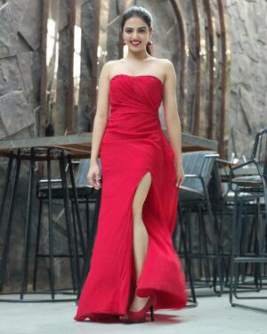 Roshni Sahota Instagram - Red Hot ❤️

Click: @naveenbabu_macherla_official 
#red #hot #dress #high #heels #hello #february #valentine #fever #promotions #movie #telugu #cinema #actor