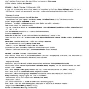 Rosie Jones Instagram - Comedian, actor, national treasure, people’s princess and now MASTERMIND WINNER. A career highlight. I would love to be cool about it and say I didn’t even try, but these slides tell a different story. Behold, my dinnerladies prep. I watched each episode three times, making a note of key information. Totally worth it.