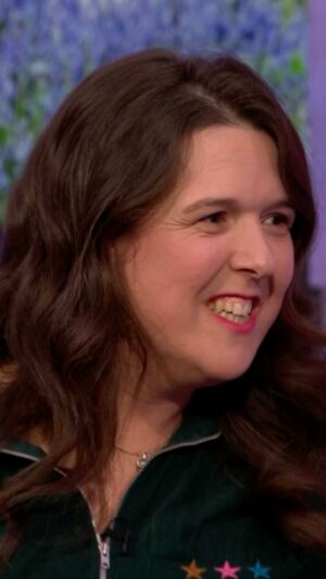Rosie Jones Instagram - “Those people gave me everything I needed to achieve.” 🫶
 
Comedian @josierones pays tribute to her mum and dad, who came along to watch her on #TheOneShow
 
#iPlayer
