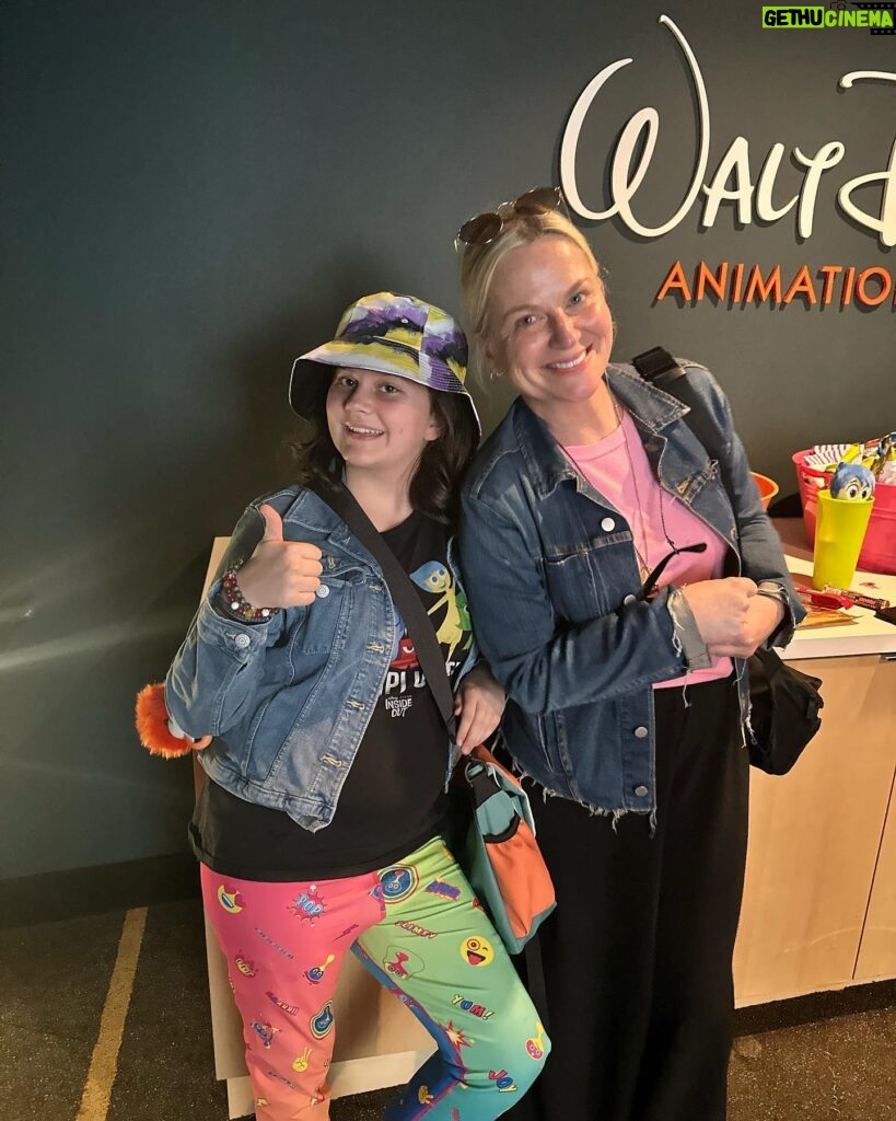 Rosie O'Donnell Instagram - clays best day ever as we met @amypoehler for a lovely afternoon at disney animation building in the valley - thank u amy ❤️❤️❤️