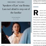 Rosina Lin Instagram - 感謝這次很有意義的專訪，感謝支持❤️Feeling incredibly blessed to have had the opportunity to share a piece of my world with you all in my recent interview. 🌸 Your support is the amazing. I hope my stories and journeys can resonate with everyone. ✨ Thank you @tatlermalaysia @tatlerasia https://www.tatlerasia.com/power-purpose/front-female/rosina-lam-speakers-of-law-tvb-actress-entrepreneurship-women