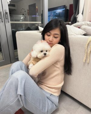 Rosita Kwok Instagram - 也太可愛了吧🎀🧡🩷 汪星人🔥😍