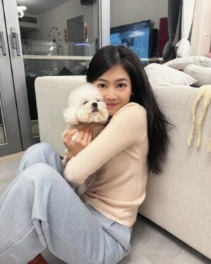 Rosita Kwok Instagram - 也太可愛了吧🎀🧡🩷 汪星人🔥😍