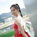Rosita Kwok Instagram - Red & ribbon 🎀❤️ Gown @dorianho @dorianho_official