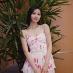 Rosita Kwok Instagram - It can be a dull tree. It could be the wind of freedom. 💨 Wardrobe @pretadress @selfportrait_hongkong @mrselfportrait Thank you for the pretty dress 🙌🏻
