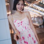 Rosita Kwok Instagram - It can be a dull tree. It could be the wind of freedom. 💨 Wardrobe @pretadress @selfportrait_hongkong @mrselfportrait Thank you for the pretty dress 🙌🏻