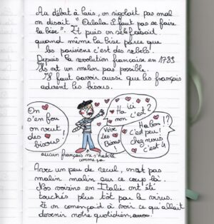 Roxane Bret Instagram - Voilà un extrait de mon journal 
J arrive pas à raconter de nouvelles histoires pour petit cul
Mais j arrête pas de faire des blagues sur les pangolins 
Rien d original donc 
Prenez soins de vous 
Je vous aime ❤️
Si vous avez des enfants ou des extra-terrestres qui ne sont pas au courant de la situation partagez leur . Je pense que c est expliqué simplement 🖖