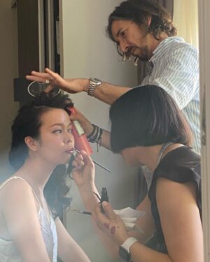 Roxane Bret Instagram - La pellicule de mon téléphone est remplie de joie 
C’était mon baptême du festival de cannes 
Merci
@rouje ❤️‍🔥 merci @patou 🌸merci @isabrulier 🌹 
Merci @artistesadami merci @linhdanphamofficial merci @qtn_raymond @pauline.nuez merci merci merci