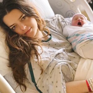 Roxane Mesquida Instagram - The love of my life is finally here! Welcome to the world Lilya 💝