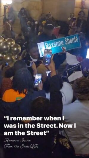 Roxanne Shanté Instagram - I remember when I was in the Streets Now I am the Street. Roxanne Shante Way Street Life #plzbelieveit
