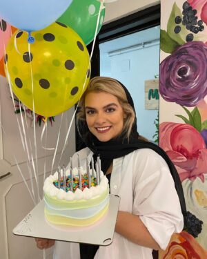 Roya Teymourian Instagram - نازنینم. …..آمدی تا توان رنج های این جهان را داشته باشم. آمدنت مبارک💕💕💕💕💕💕💕