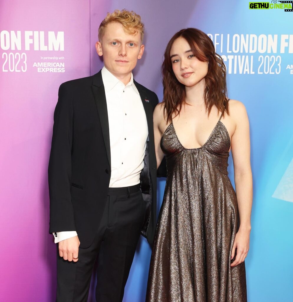 Ruby Stokes Instagram - A special evening celebrating @blackdog.movie ❤️✨ Styling @hollyevawhite Makeup @larisa.mua Hair @hairbychrislong using @dysonhair Dress @celine 📸 @josephsinclair