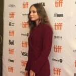 Ruby Stokes Instagram - Suited and booted @tiff_net for @rocksfilm with a whole group of kick ass women ⚡️