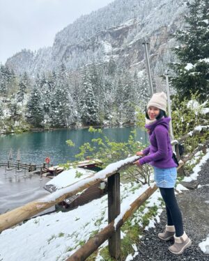 Rungrawan Tonahongsa Instagram - มากี่ครั้งก็ยังตกหลุมรัก❤️🇨🇭 #Blausee Kandersteg Switzerland #switzerland🇨🇭 2024