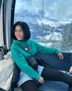 Rungrawan Tonahongsa Instagram - เราต้องนั่งกระเช้าขึ้นไปสูงๆ เพื่อได้สัมผัสความงามของ Grindelwald First 🇨🇭❄️🌲