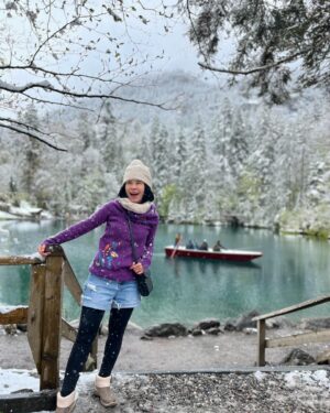 Rungrawan Tonahongsa Instagram - มากี่ครั้งก็ยังตกหลุมรัก❤️🇨🇭 #Blausee Kandersteg Switzerland #switzerland🇨🇭 2024