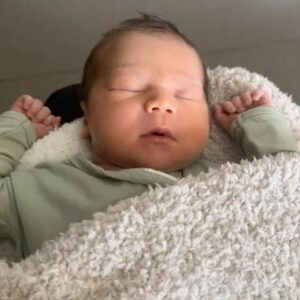 Rylee Arnold Instagram - Meet my newest nephew Rez🥹 So much love for this little boy 🩵