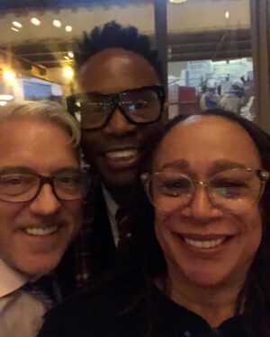 S. Epatha Merkerson Instagram - So when you are in Chicago and your friends come in for the night there is dinner and tons of laughs. It was a great night! @theebillyporter and #billbutler #thehoxtonhotel #cira #thankyoumichele #thankyoubruce