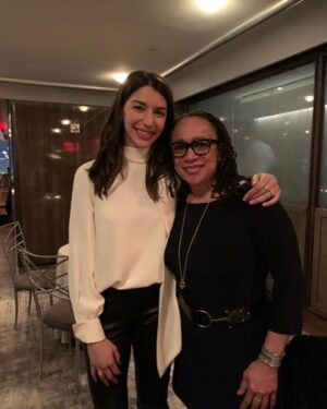 S. Epatha Merkerson Instagram - Met the new cast member #JamieGrayHyder @jghyder #ViceOfficerKatTamin #L&O:SVU she is really lovely! Congratulations Jamie and welcome to the family! #NBC #WolfEntertainment