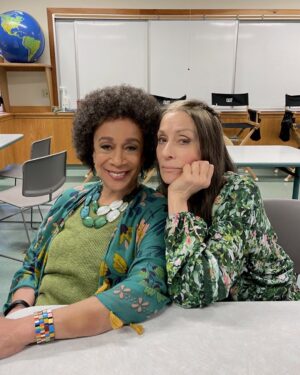 S. Epatha Merkerson Instagram - #PokerFace! Tonight! Episode 5 #TheTimeoftheMonkey I could not have asked for a better partner! #JudithLight Don’t mess with Joyce and Irene! #PokerFacePeacock Streaming @Peacock @nlyonne git ready gurl!