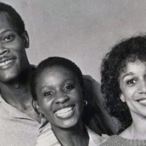 S. Epatha Merkerson Instagram - Here’s a throwback...couldn’t wait for Thursday. #samjackson #elaingraham and me! #ontheroad #dublintheatrefestival #HOME #thebestmemories #backintheday #1980’s #babies!