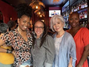 S. Epatha Merkerson Instagram - In the neighborhood, spontaneous gathering of my peeps! #vanessawilliams #elisesantora #sidrasmith We laughed and sang HAPPY BIRTHDAY and moved on to the next moment! Great hangout right around the corner! #Harlem #Bixi #Lido