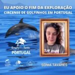 Sónia Tavares Instagram – @soniatavaresofficial também apoia o fim da exploração circense de golfinhos em Portugal.

E é a favor da reabilitação de golfinhos em Santuário na natureza onde podem finalmente sentir os ritmos das marés e das ondas e ter muitos estímulos naturais da biodiversidade marinha de baixo de água. 

A reabilitação em um Santuário na natureza é a solução mais ética onde podem viver com dignidade, sem exploração circense, sem música alta, sem interações forçadas, sem paredes de cimento pintadas de azul num ambiente estéril sem qualquer estímulo natural da biodiversidade marinha, sem habilidades circenses aprendidas e treinadas diariamente com base na privação de alimentos para entreter turistas mal informados.

Só num Santuário na natureza podem expressar a sua verdadeira natureza que lhes foi roubada. 

A forma como tratamos o ser mais inteligente dos Oceanos, com um cérebro de grandes dimensões e mais complexo do que o do ser humano revela muito sobre nós como indivíduos e como nação.

Está na hora de devolver a dignidade aos 35 golfinhos vítimas de exploração circense em Portugal.

A reabilitação em Santuário na natureza é uma realidade testada onde vão continuar a ter os mesmos cuidados médico veterinários de sempre com os mesmos tratadores de sempre mas sem circo, com apenas comportamentos naturais típicos da espécie na natureza onde evoluíram durante milhões de anos.

A união faz a força! Seguimos juntos e cada vez mais fortes por um mundo melhor para todos os animais humanos e não humanos!

PARTILHEM! 💪🏼📢🐬🌊🌏

#saynotothedolphinshow
#DontBuyATicket
#thanksbutnotanks
#enddolphinariums
#zoomarinealgarve
#jardimzoologicodelisboa
#captivitykills
#emptythetanksportugal
#animalsrights
#emptythetanksworldwide
#dolphin_project
#dolphinrehabilitation
#umahlumbacenter
#LetsProtectDolphinsTogether
#KeepThemWild
#WildAndFree