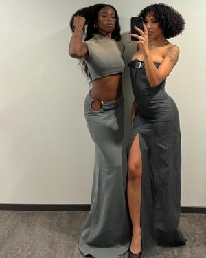 Sabina Ddumba Instagram - @jadecropper got us feeling like 👯‍♀️✨