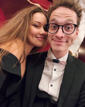 Sabina Rojková Instagram - Včerejší premiéra ve Státní opeře. Děkujeme @viktor_javorik za krásný zážitek a gratulujeme👏 #plesvhotelusavoy #statniopera