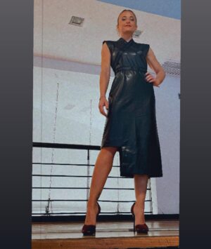 Sabrina Carballo Instagram - Cena solidaria ASAC 🙌
@asac_ins 

St @panni_margot 🖤
Pelo @mbsalonok ❤️
Shoes @deattar 
Ph @nicolasmaiques 😜