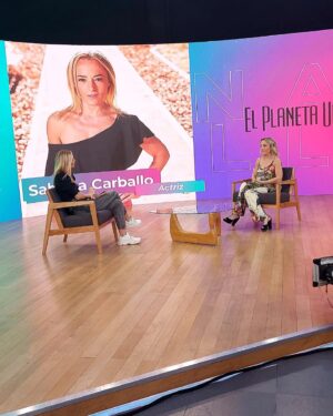 Sabrina Carballo Instagram - Gracias @piaslapka x el cariño y la buena onda!!
Sábados 22hs. 
“EL PLANETA URBANO”
Ip.digital 

@_IPNOTICIAS twitter 
@ip_noticias 
#look : @prussia_moda