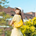 Sabrina Ng Instagram - 夏天就嚟啦☀️Outfit緊係要Sharp得嚟又要有自己style啦！黃色tone on tone夠晒energetic💛 @PoloRalphLauren #OnlyPolo #RalphLaurenHK