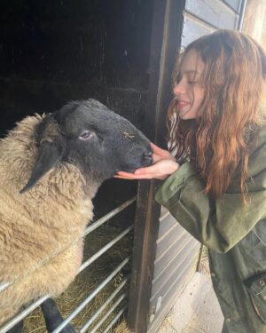 Sadie Soverall Instagram - Little Bone Lodge 🦴
( and Mr. Barry the sheep 🐑) more coming soon…