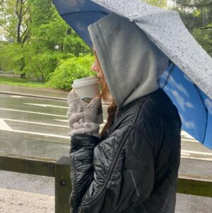 Sadie Soverall Instagram - NYC rain!