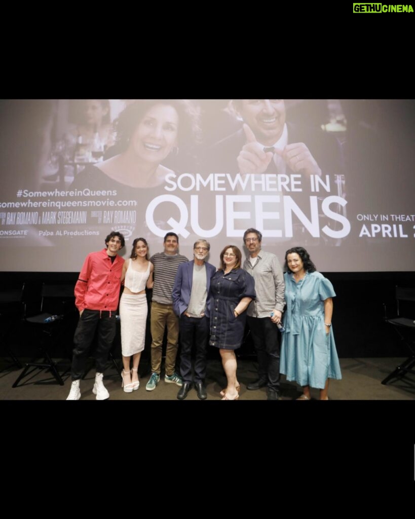 Sadie Stanley Instagram - Press day for #SomewhereInQueens coming to theatres April 21st!!