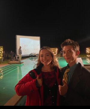 Sadie Stanley Instagram - PREMIERE DAY 👍🏼🫡🤭 
If you didn’t catch episodes 1 and 2 of @cruelsummer that aired on Freeform tonight you can stream them on Hulu at midnight!! 
Thank you for watching!!!!!! 
Episode 3 next Monday!!!
