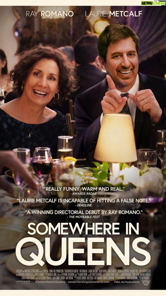 Sadie Stanley Instagram - Everyone’s getting more meatballs.🍝 Ray Romano’s directorial debut, #SomewhereInQueens only in theaters April 21st.